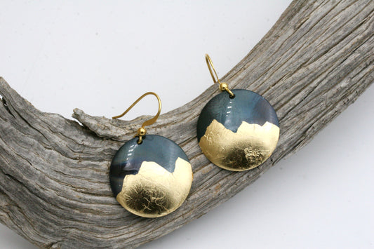 Keum Boo Iron Mountain Earrings