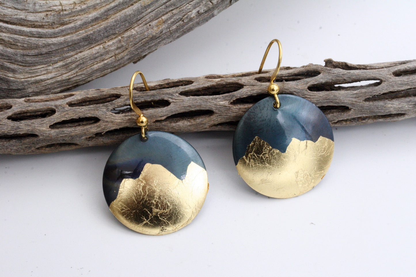 Keum Boo Iron Mountain Earrings