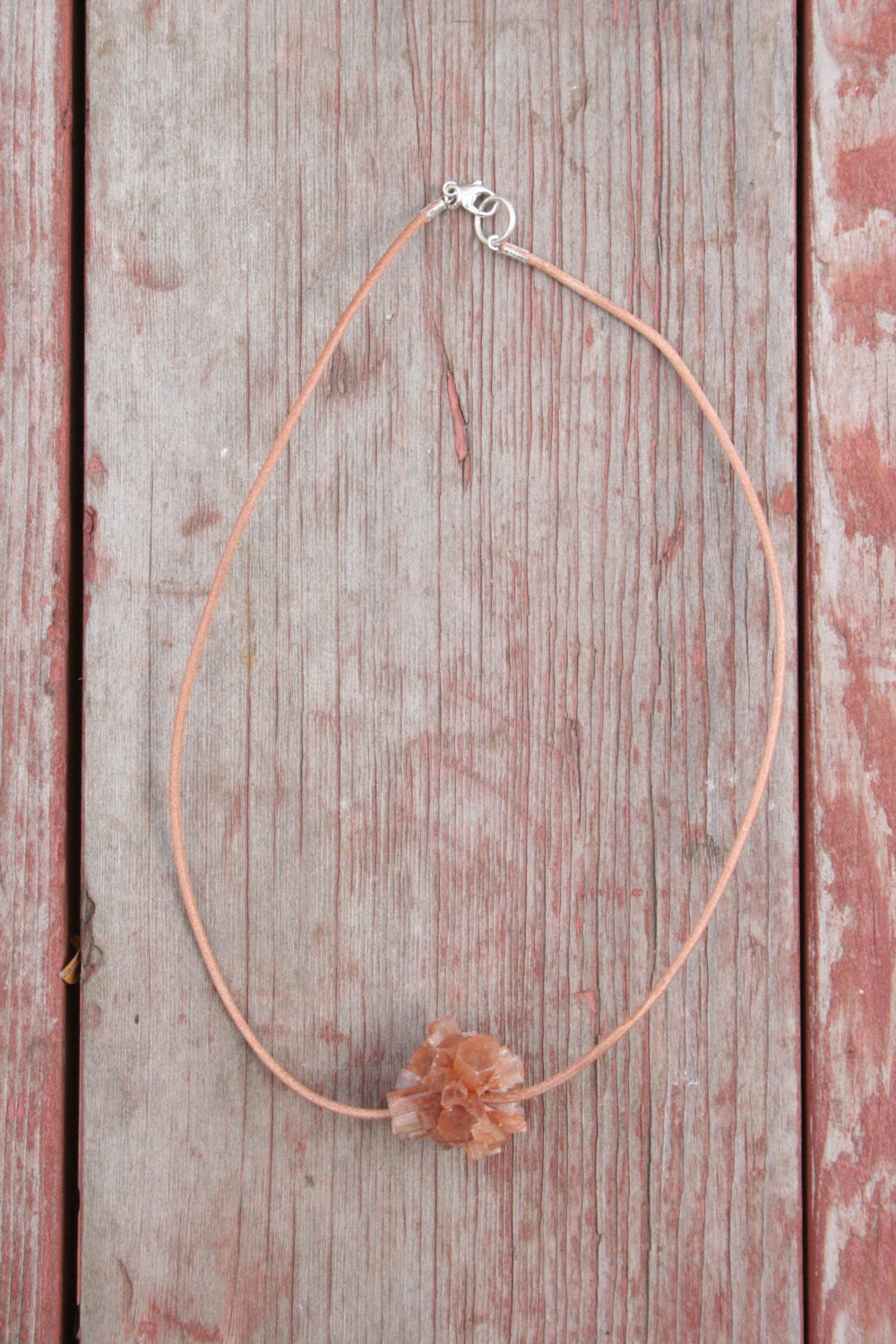 Aragonite star cluster Necklace