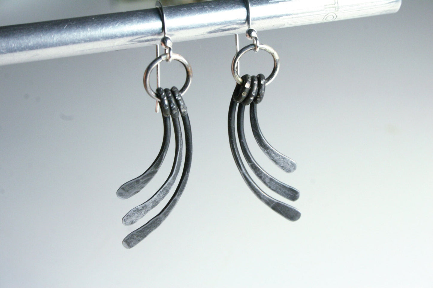 Layered Iron Statement Necklace