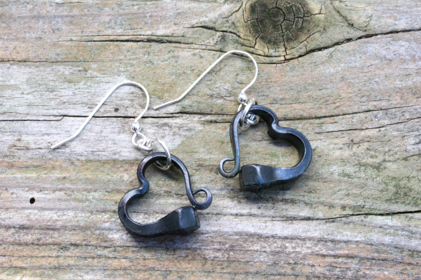 Horse Shoe Nail Earrings