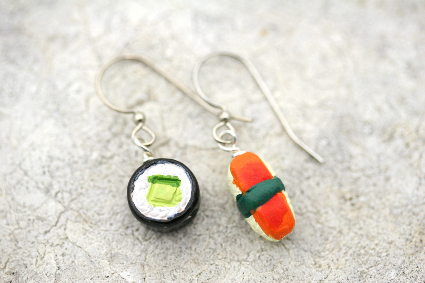 Tiny Sushi Earrings