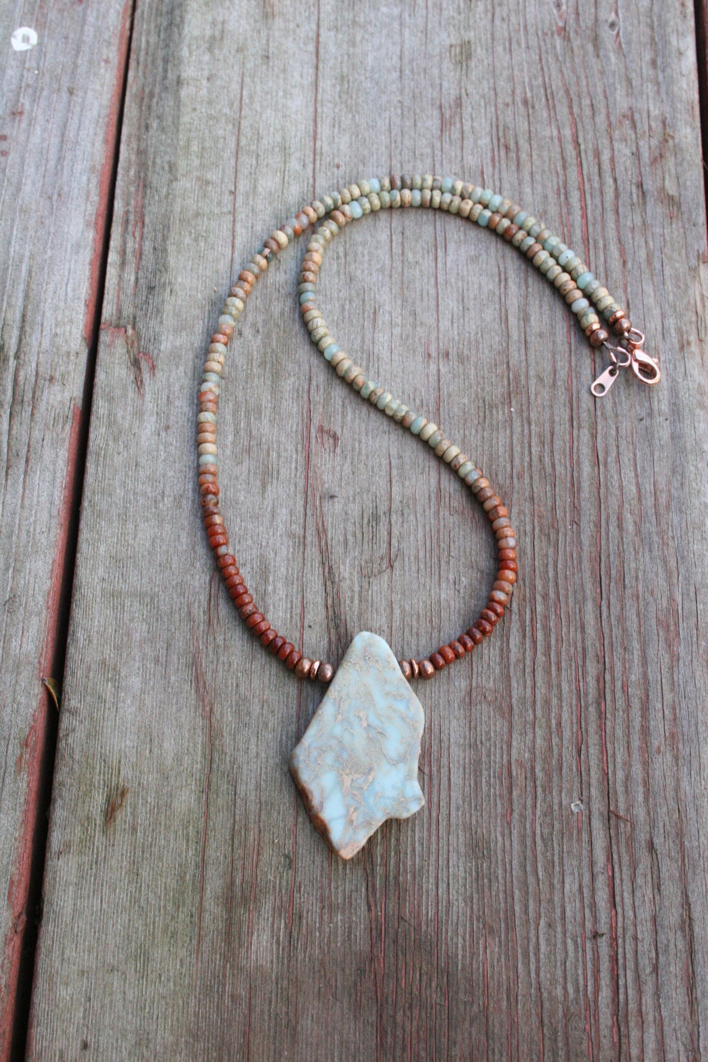 Aqua Terra Jasper Necklace