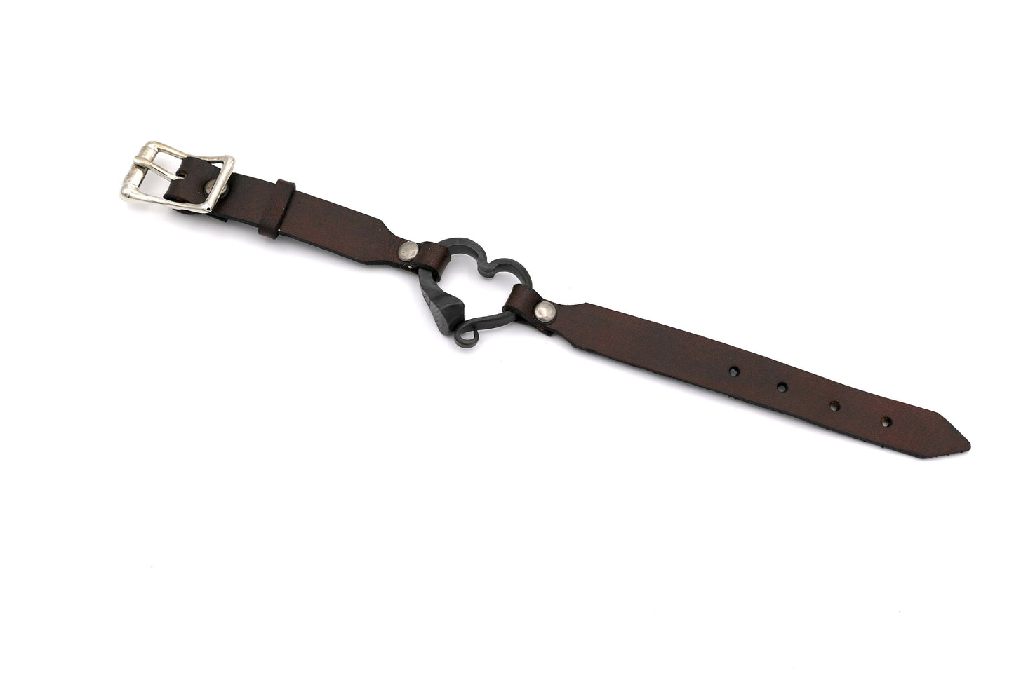 Horse Shoe Nail Bracelet with Buckle Band