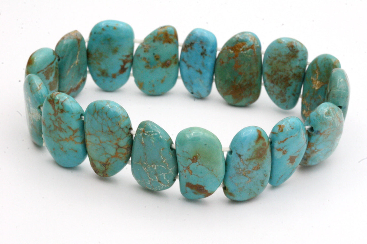 Natural Turquoise Stretch bracelet