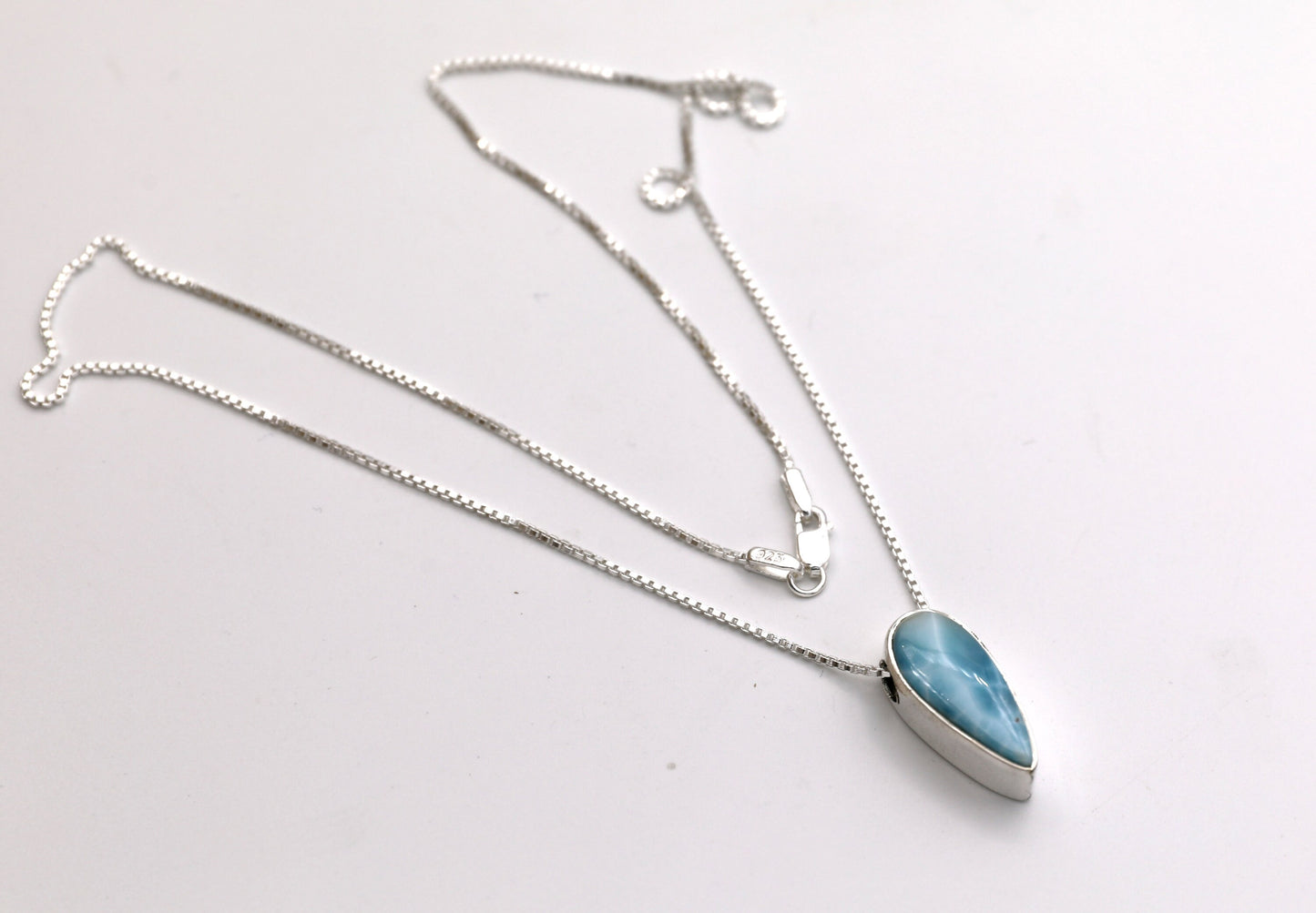 Larimar Slider Necklace