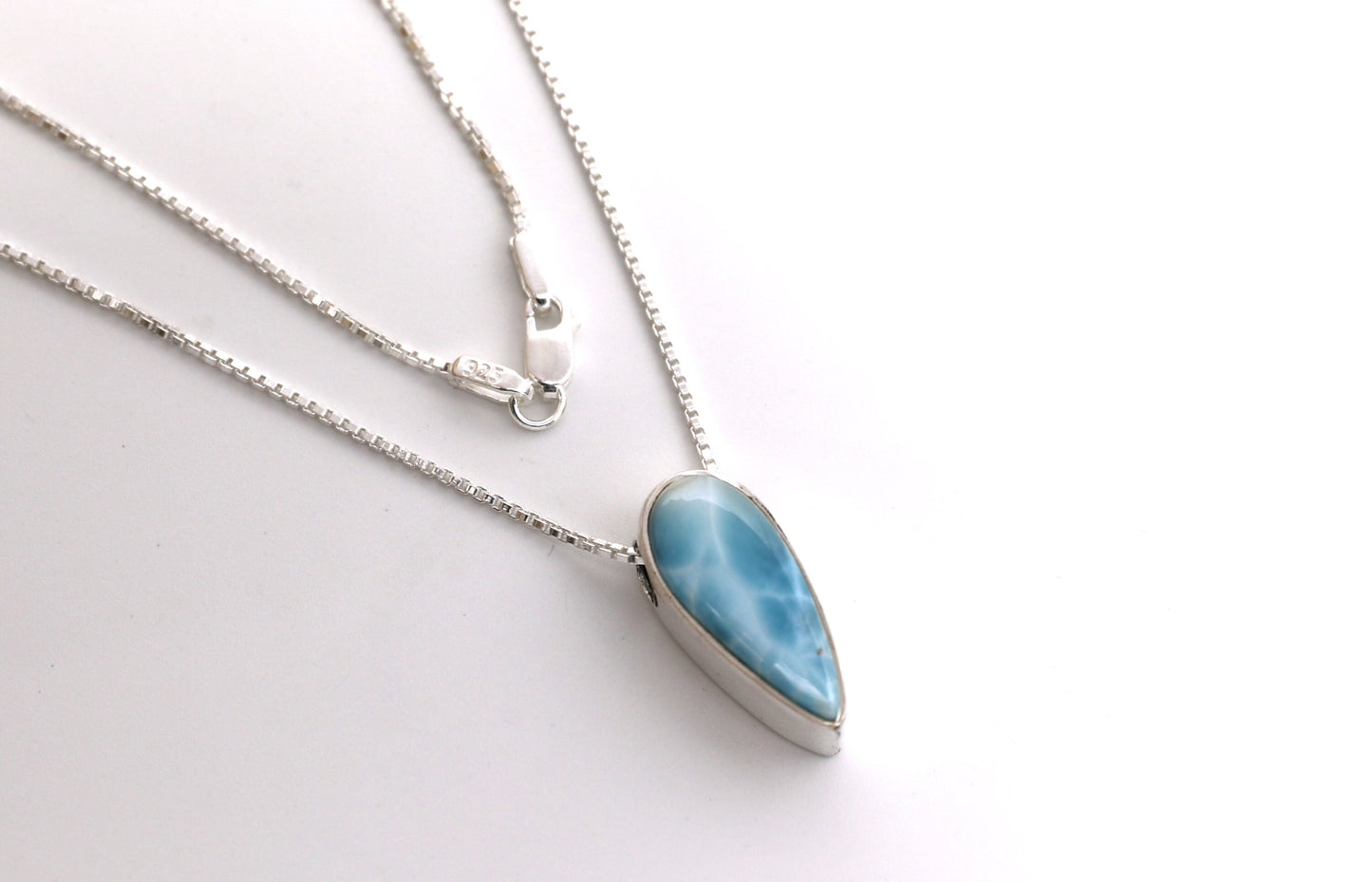 Larimar Slider Necklace