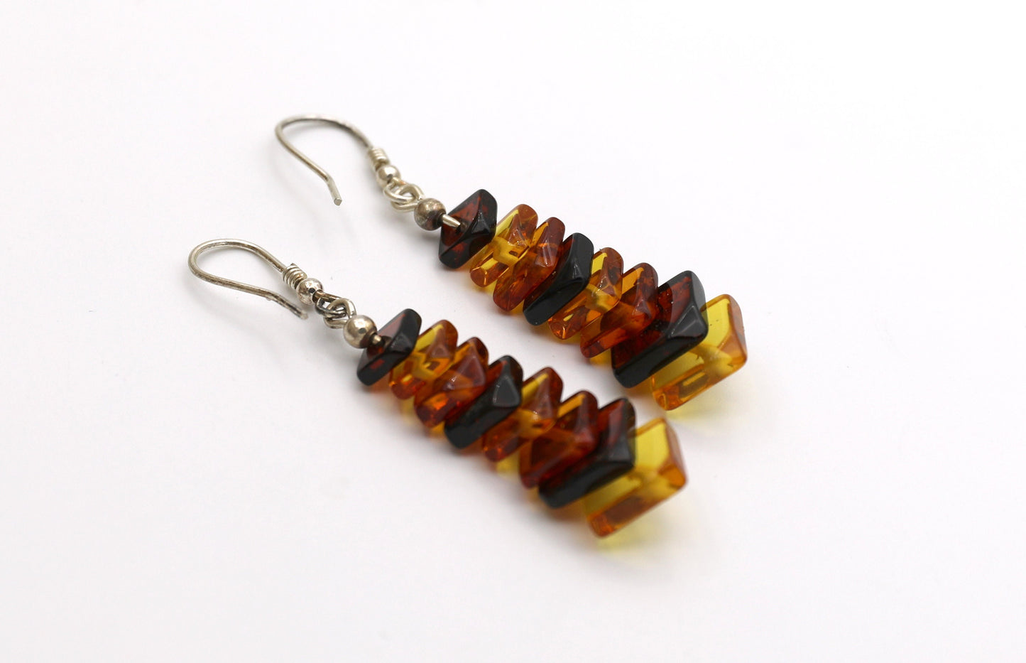 Baltic Amber Cairn Earrings