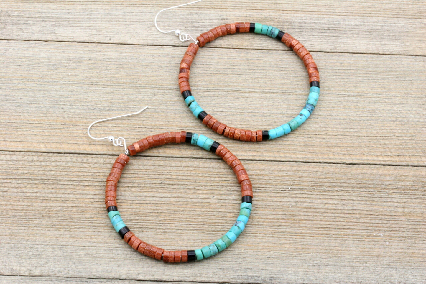 Southwestern Hoop Earrings
