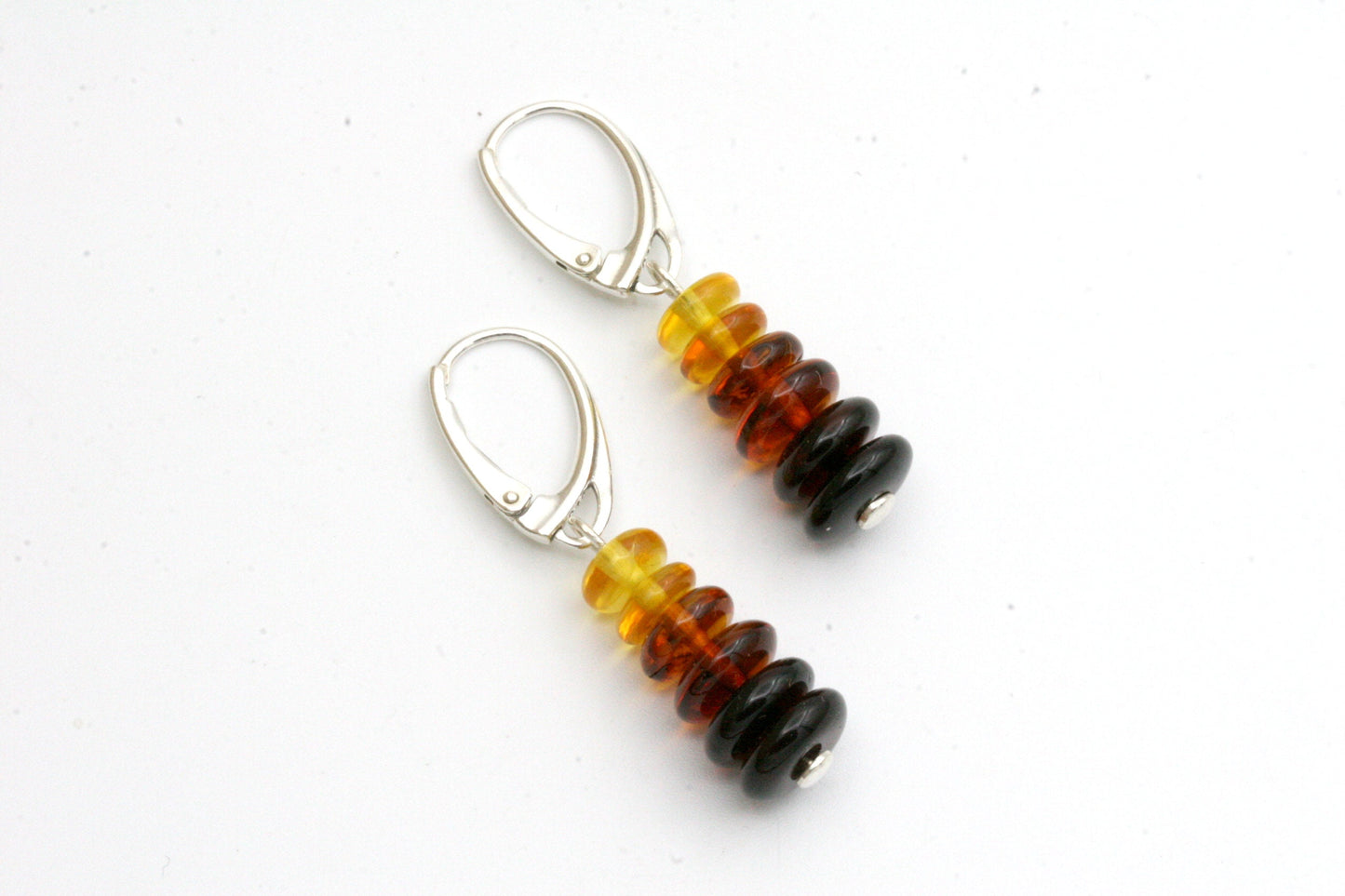 Ombre Amber Stack Earrings