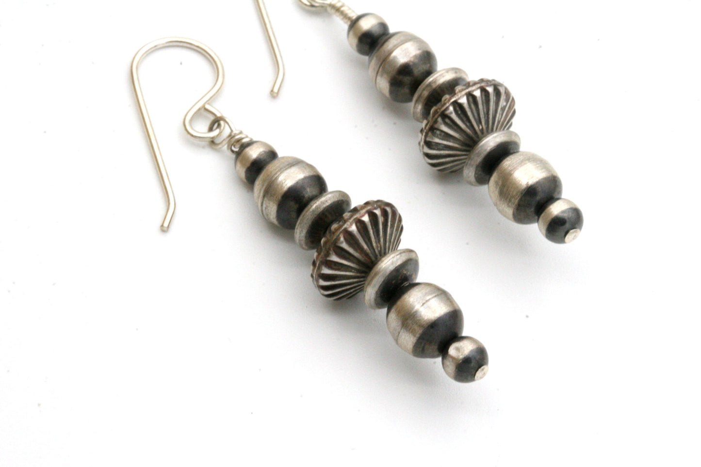 Navajo pearl earrings