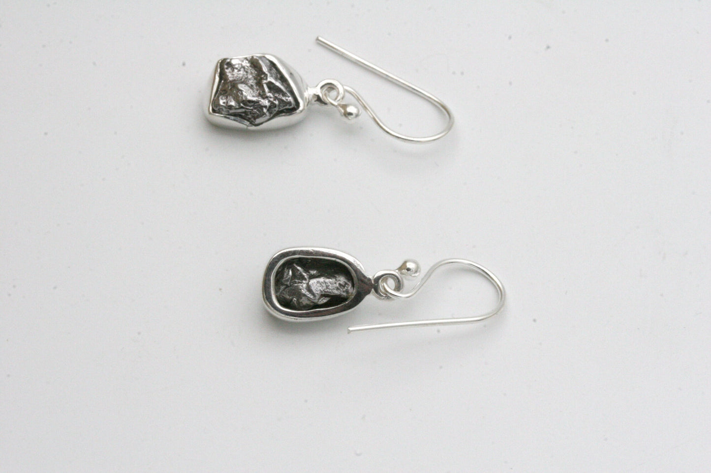 Meteorite Drop Earrings