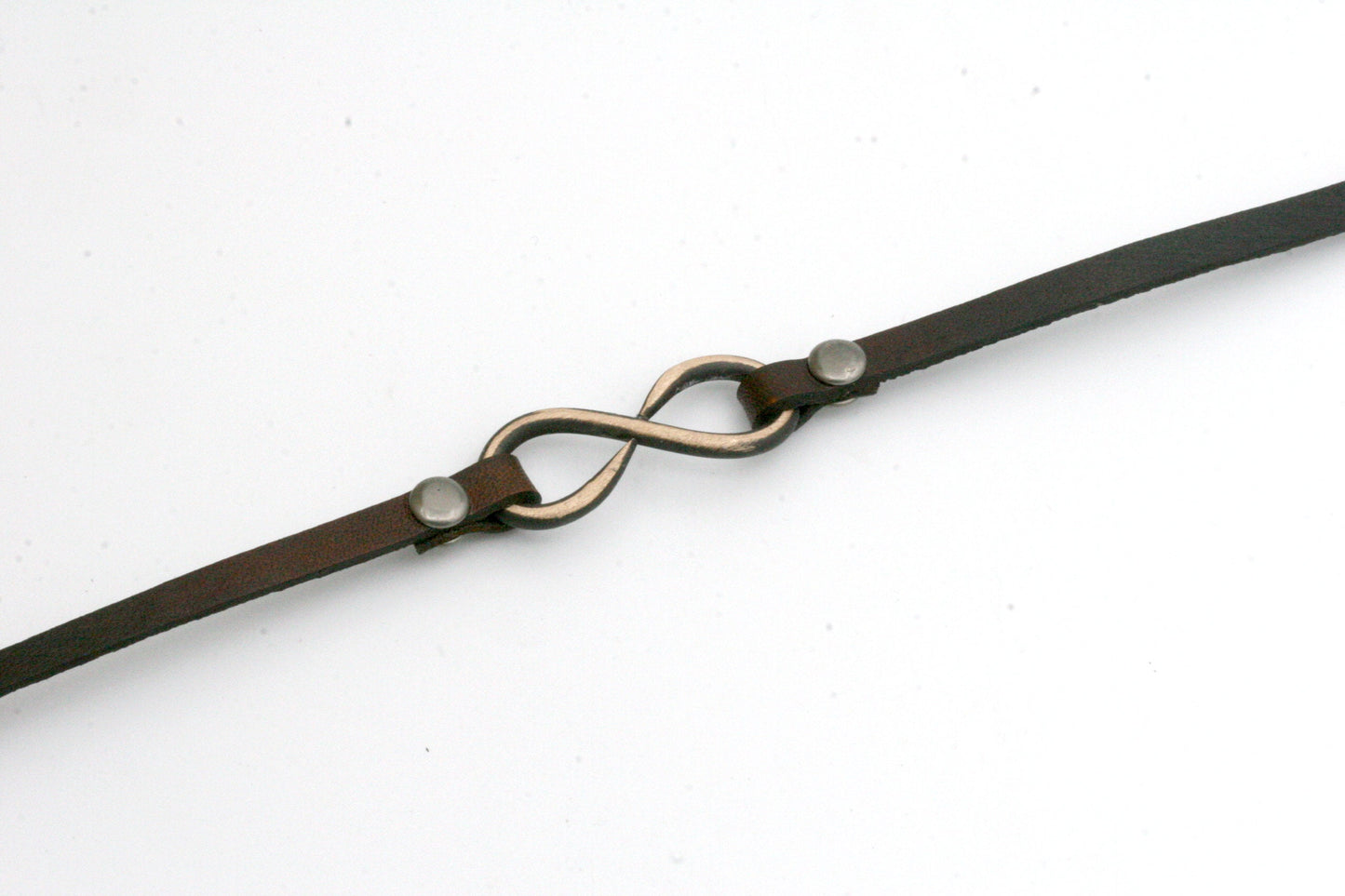 Bronze Infinity Bracelet with Magnetic Clasp