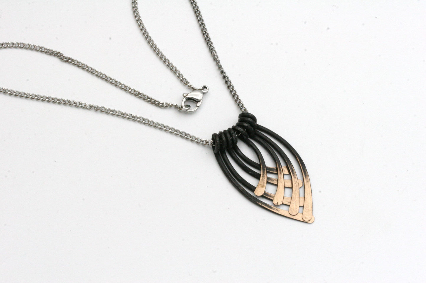 Layered Bronze Necklace