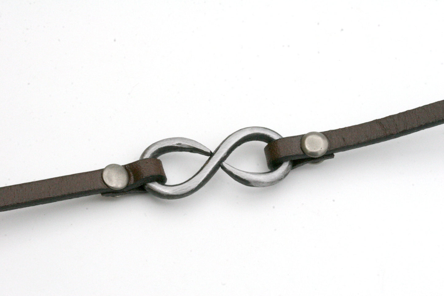 Iron Infinity Bracelet with Magnetic Clasp