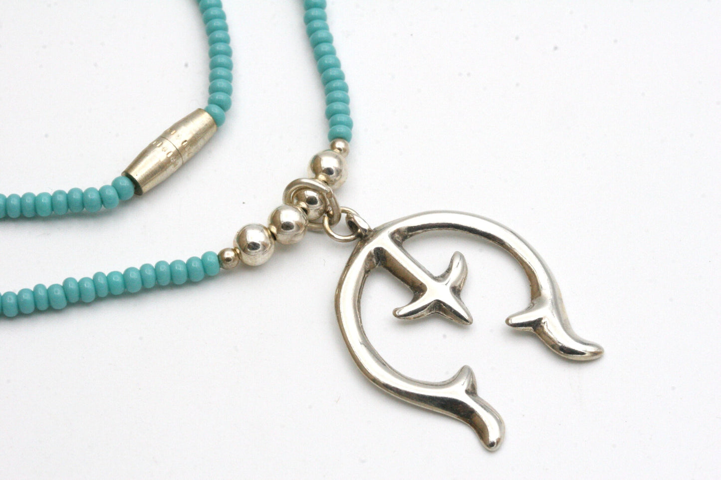 Small Naja Necklace with Turquoise beads