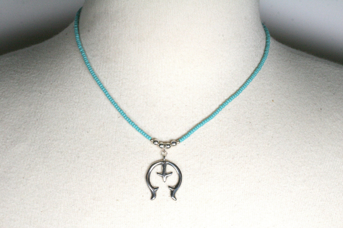 Small Naja Necklace with Turquoise beads