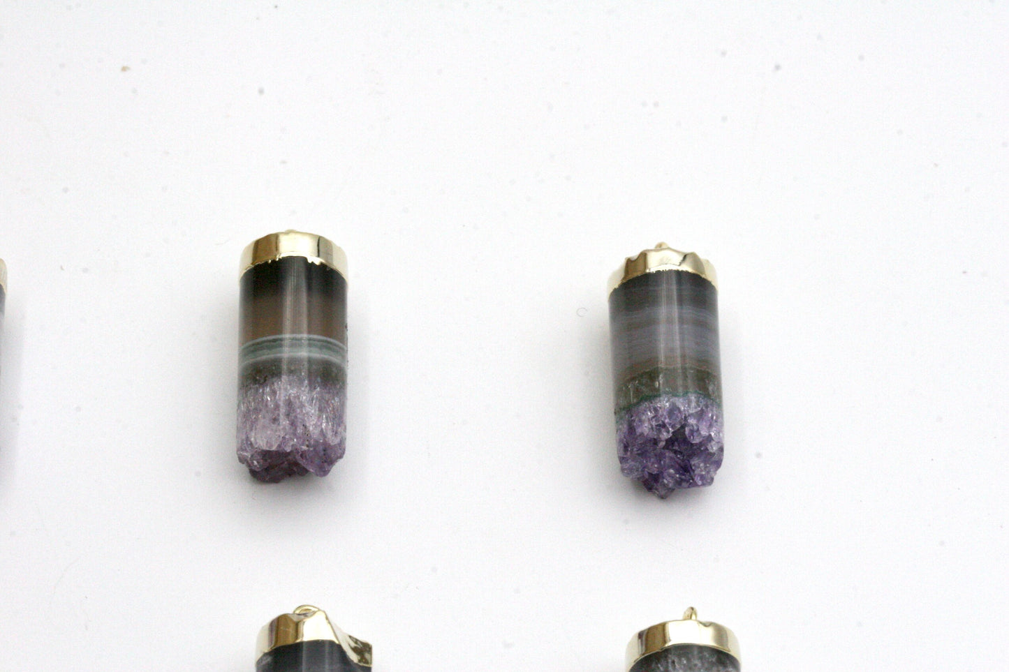 Amethyst Bullet Necklace