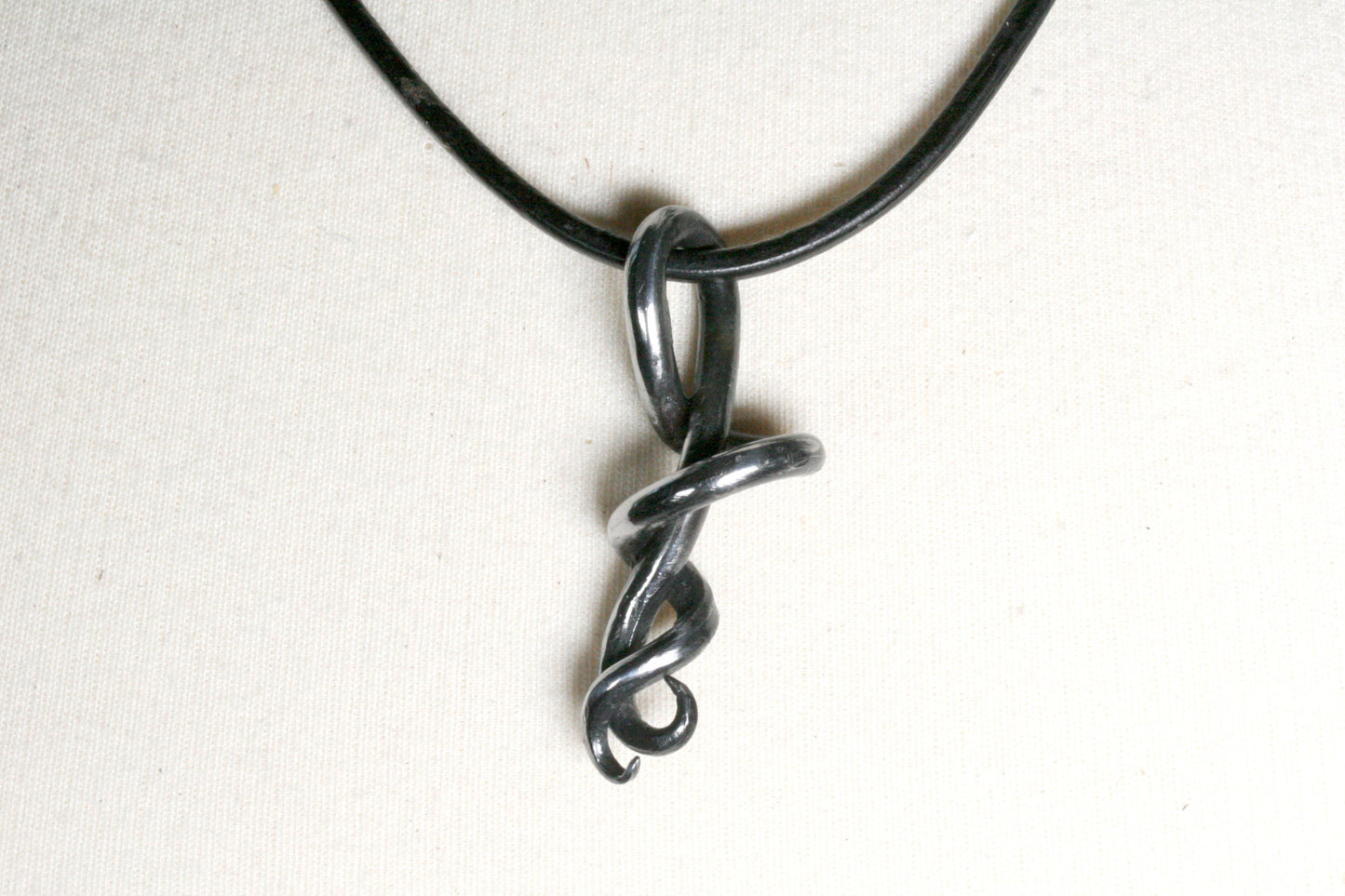 Twisted Vine Iron Pendant