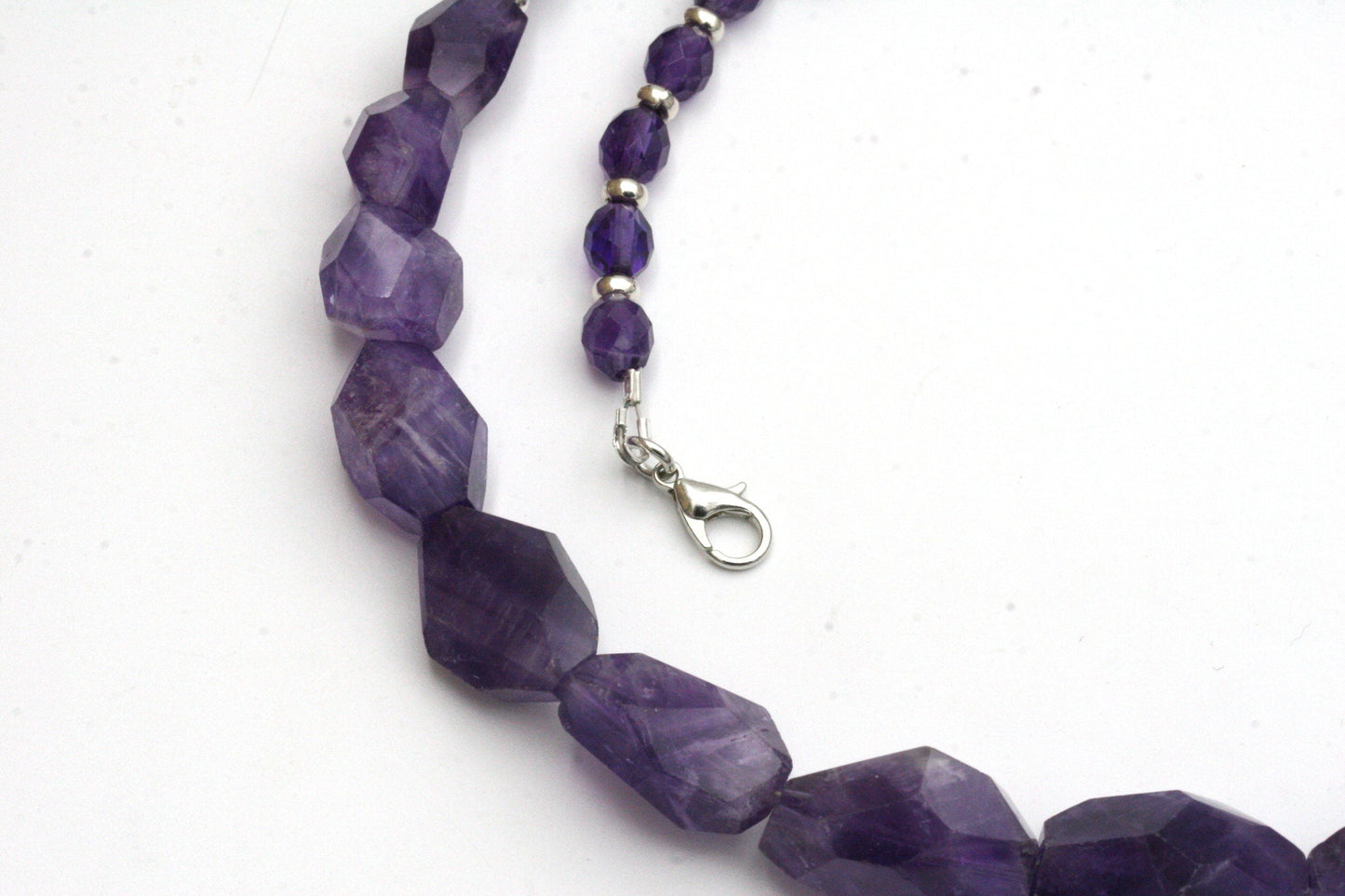 Chunky Amethyst Necklace
