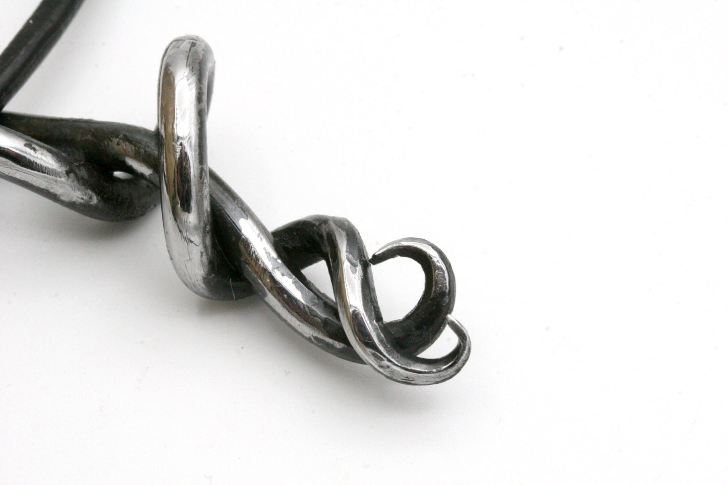 Twisted Vine Iron Pendant
