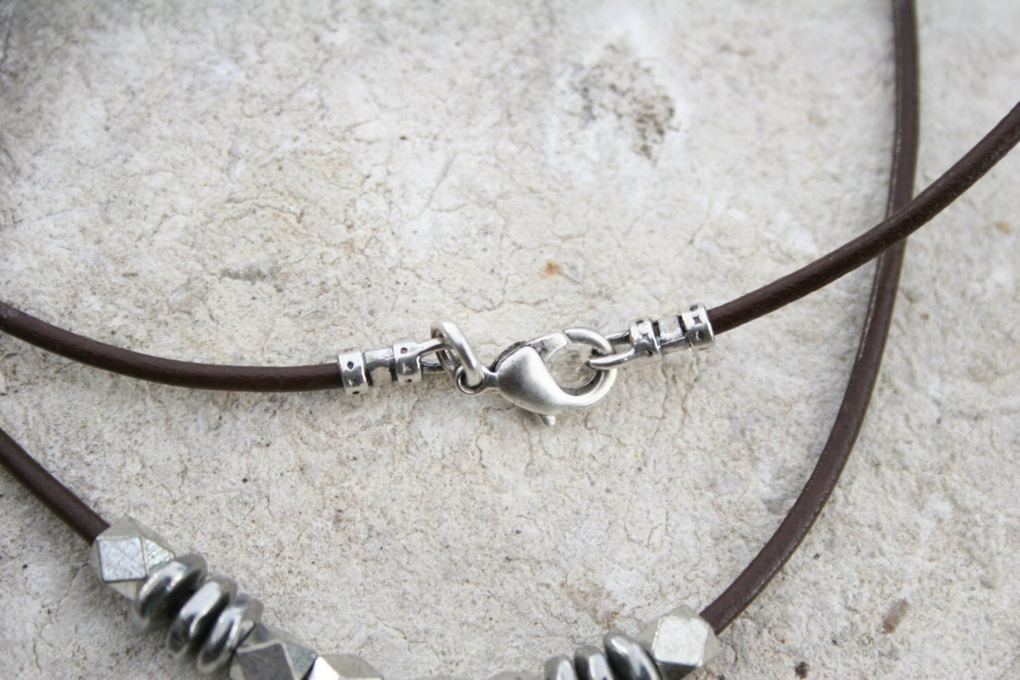 Rustic Turquoise Briolette Necklace