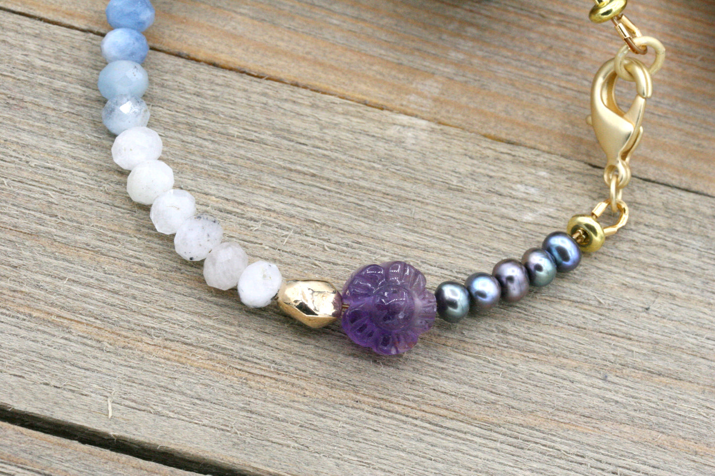 Bracelet Aigue-marine