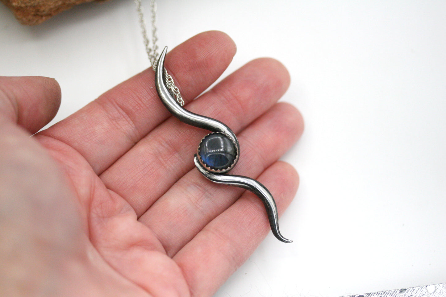 Iron Wave Necklace