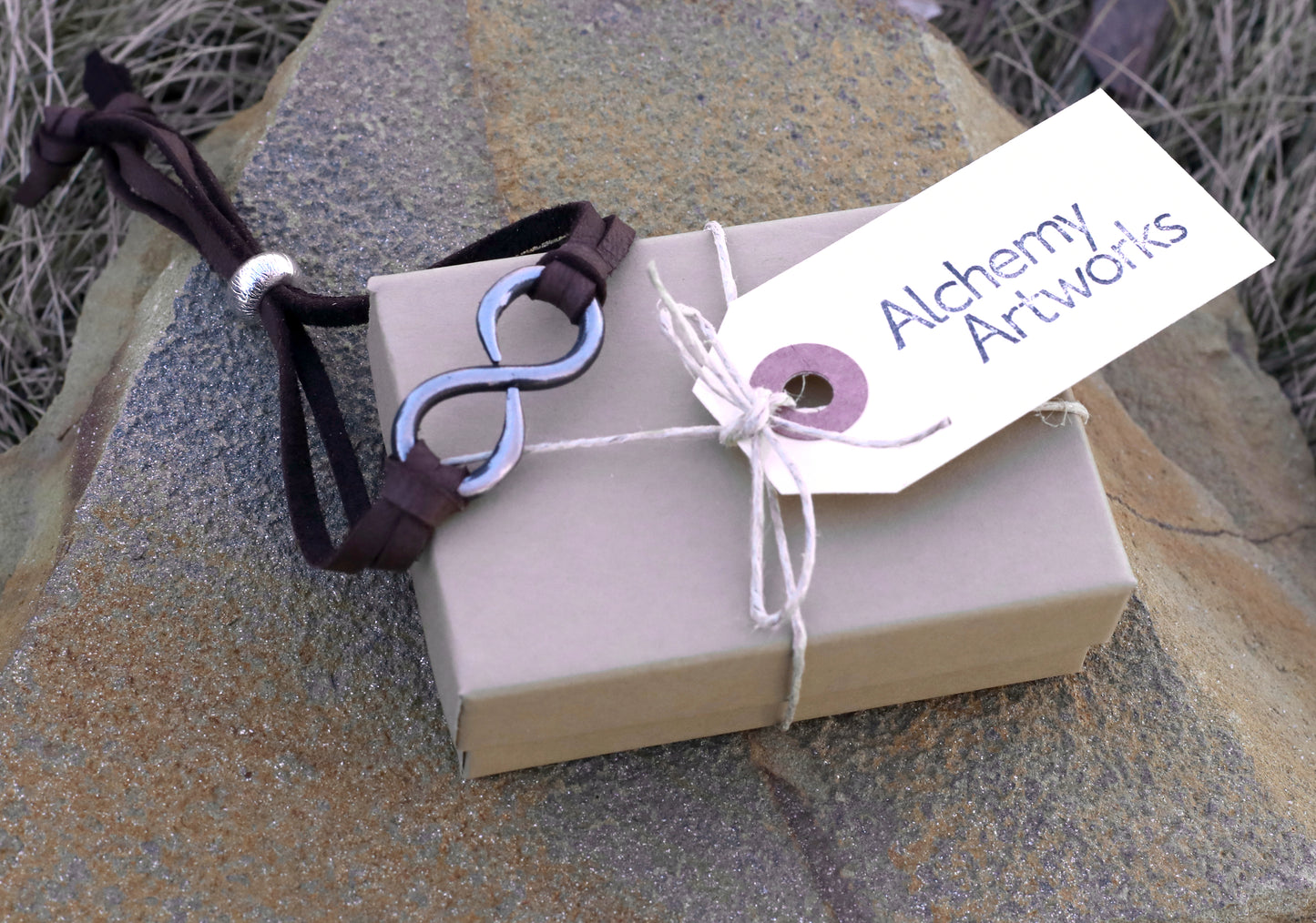 Iron Infinity Bracelet