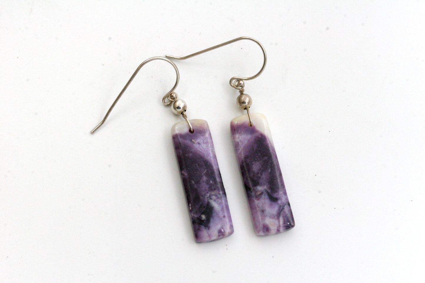 Purple Opal Earrings