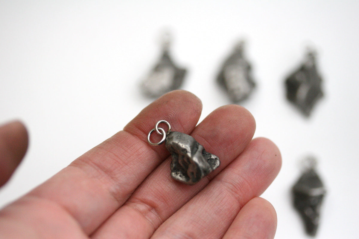 Aletai Iron Meteorite Pendant Necklace