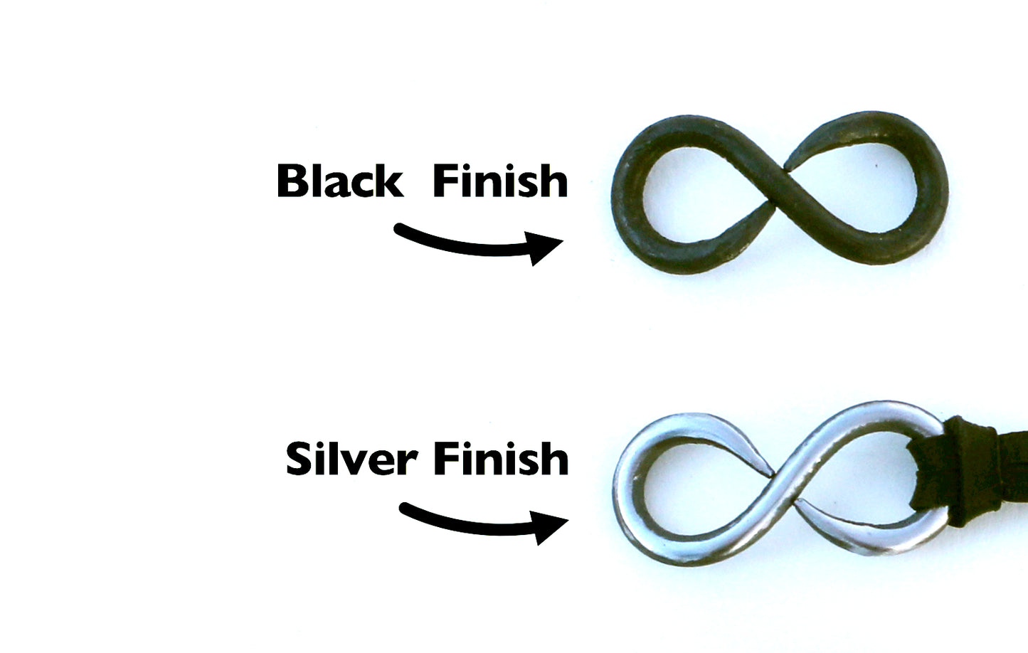 Iron Infinity Bracelet