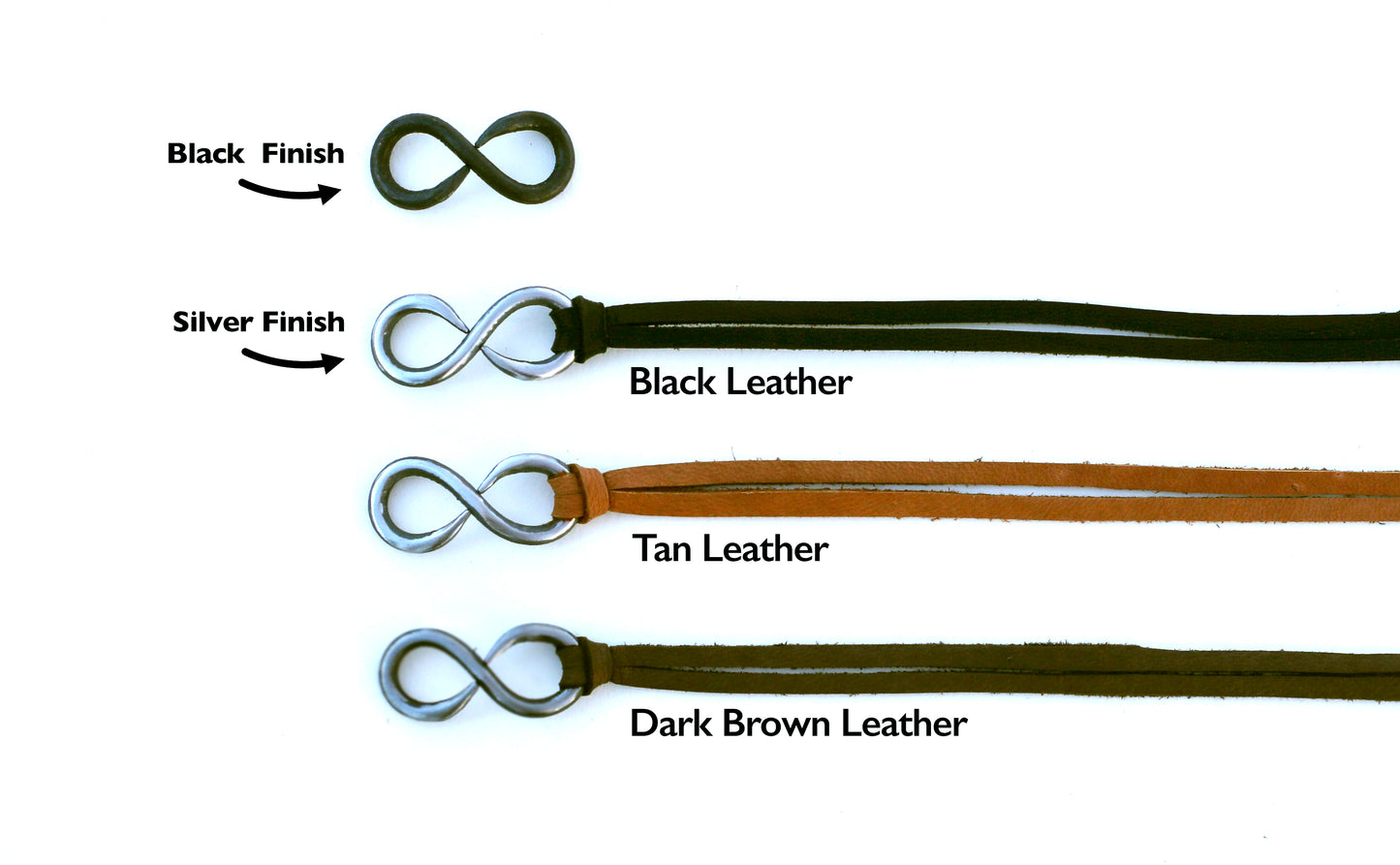 Iron Infinity Bracelet