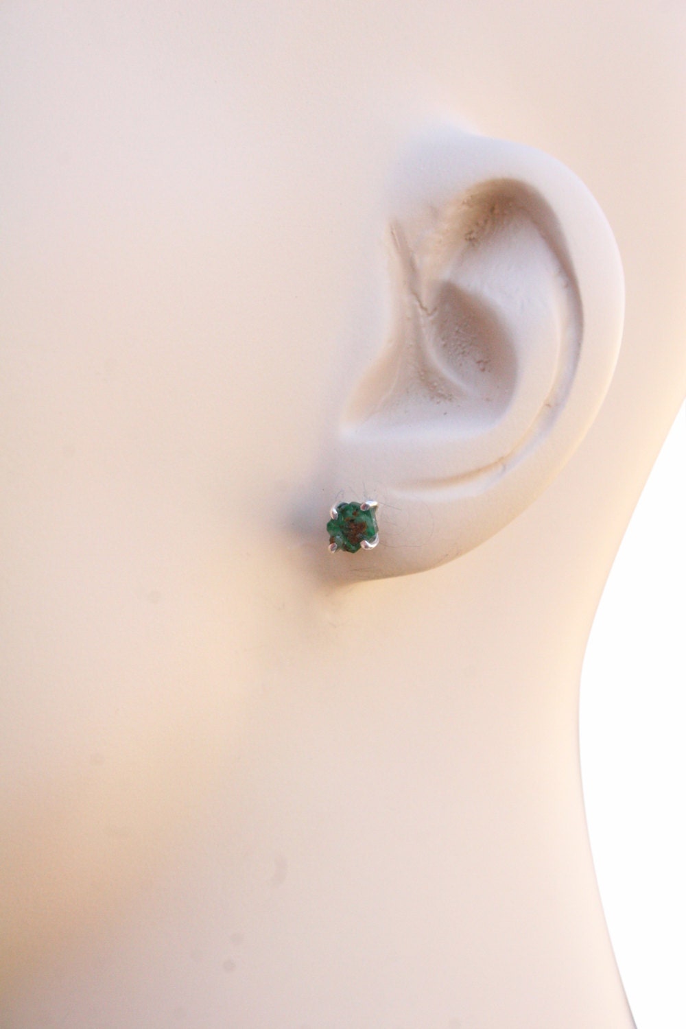 Emerald Stud Earrings