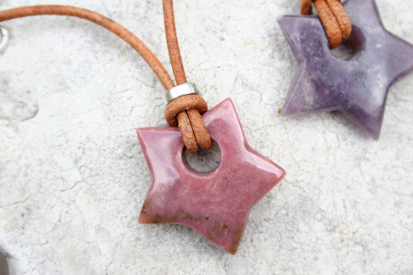 Gemstone Star Necklace