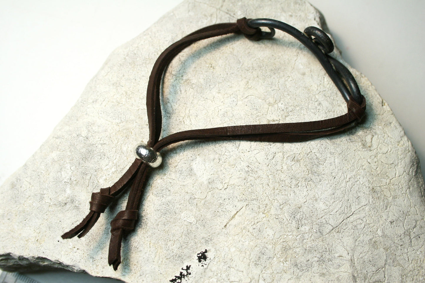 Iron Treble Clef Bracelet