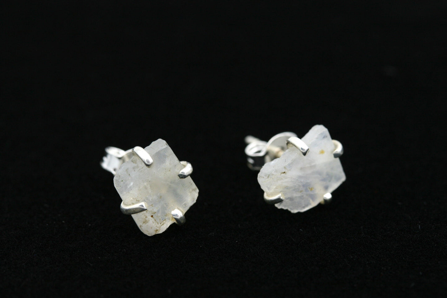 Moonstone Stud Earrings