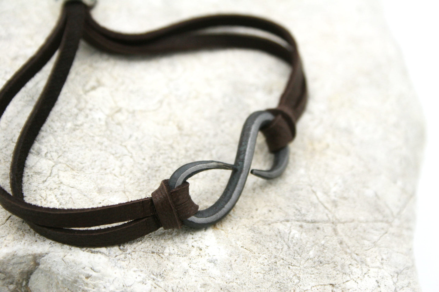Iron Infinity Bracelet