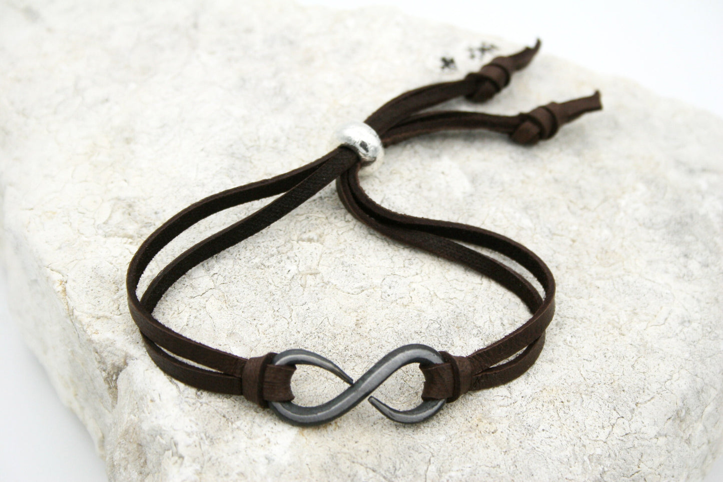 Iron Infinity Bracelet