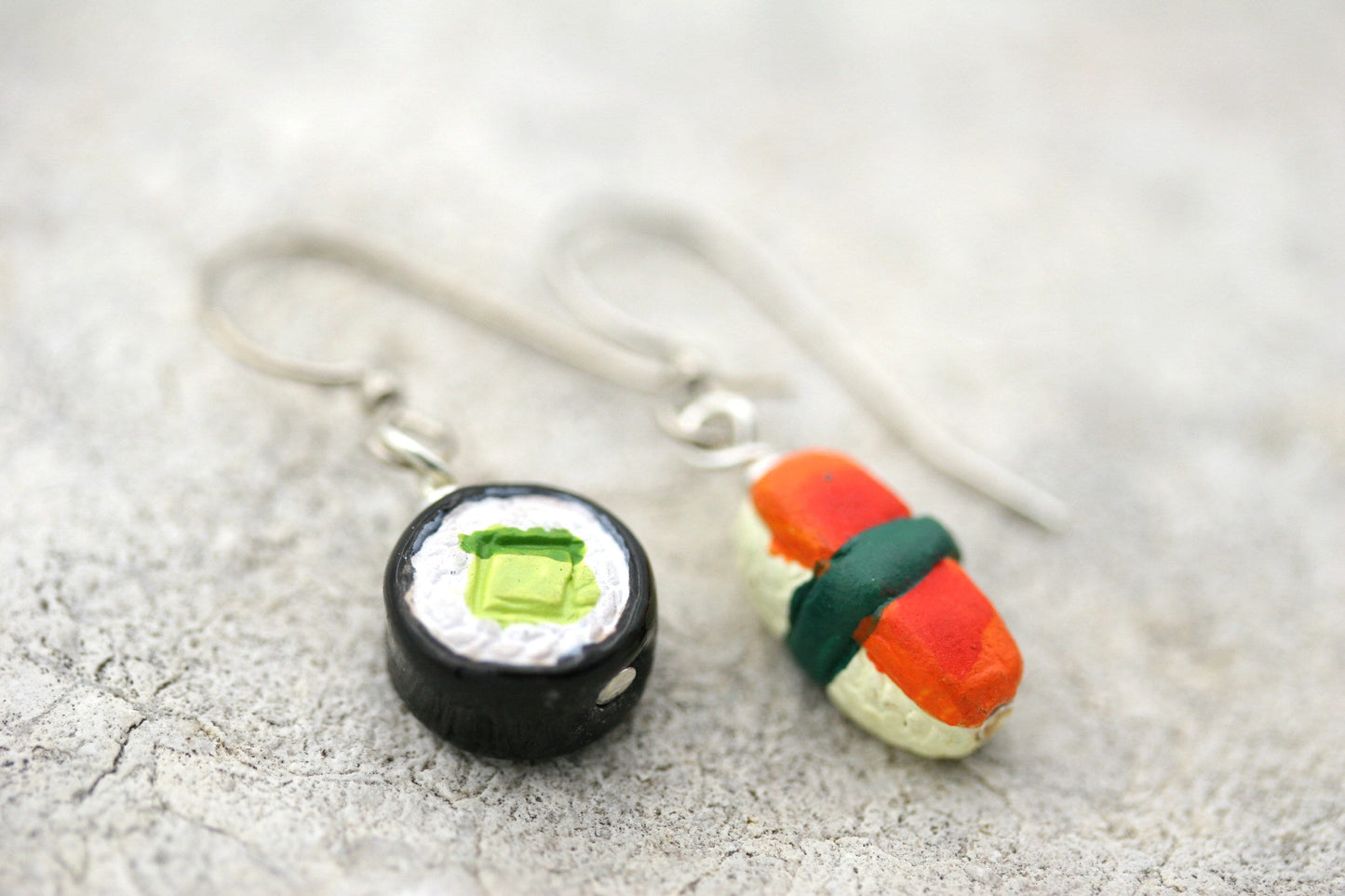 Tiny Sushi Earrings