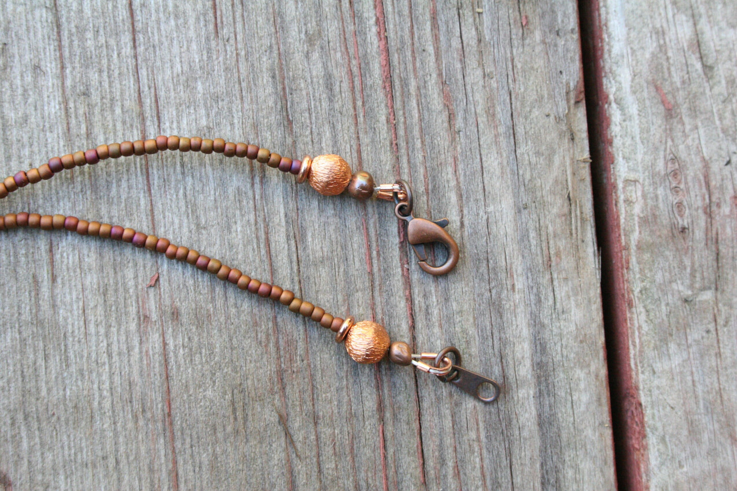 Rustic Raku Necklaces