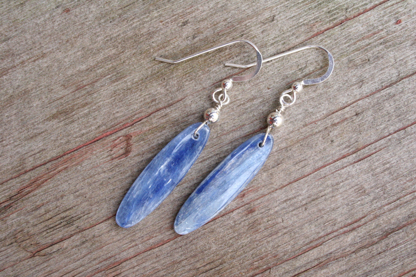 Kyanite Oval Earrings