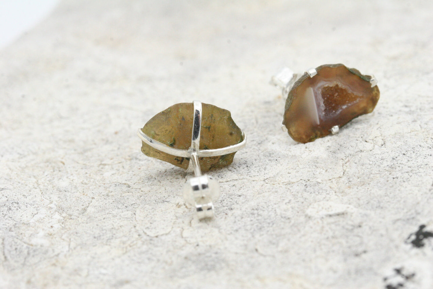 Geode Stud Earrings