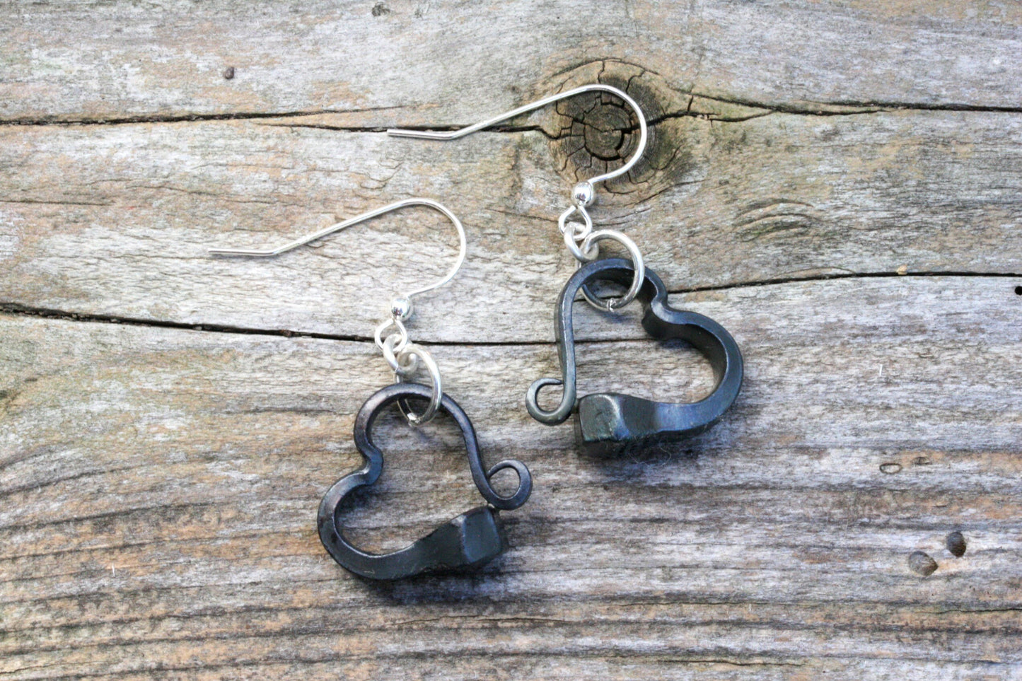Horse Shoe Nail Earrings