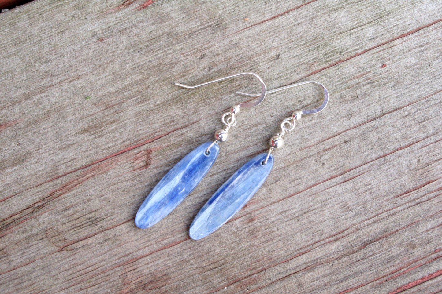 Kyanite Oval Earrings