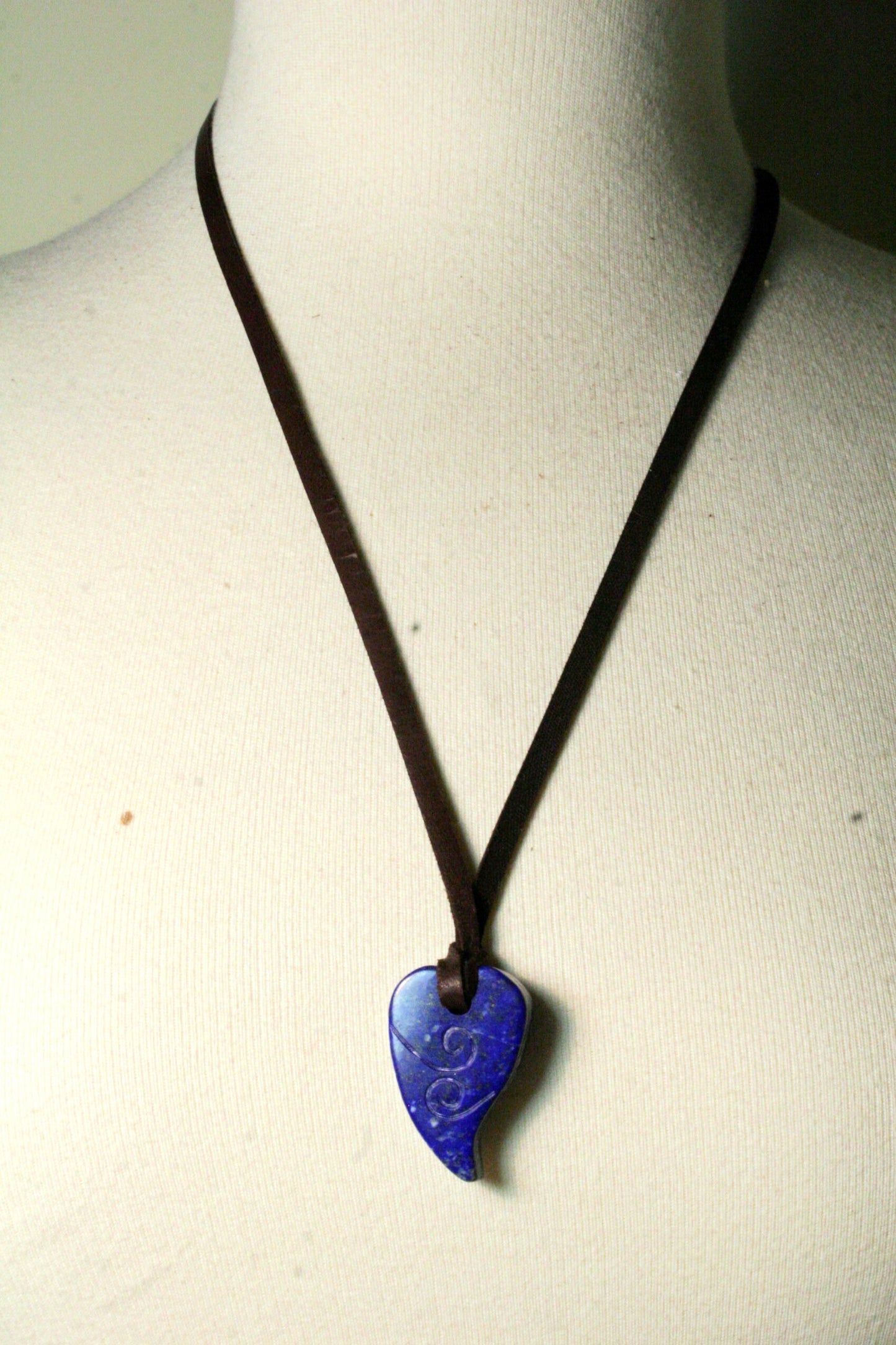 Lapis Lazuli Heart Necklace