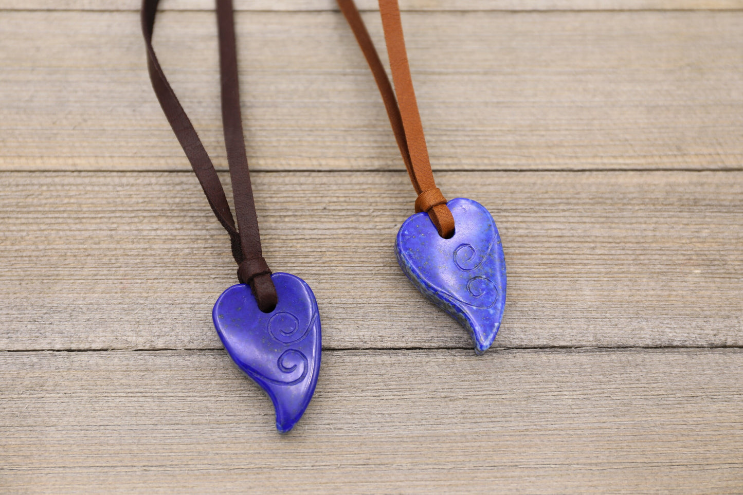 Lapis Lazuli Heart Necklace