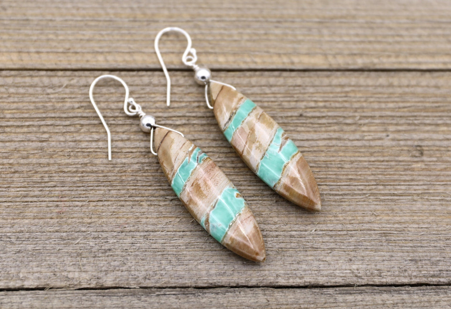 Variscite Earrings