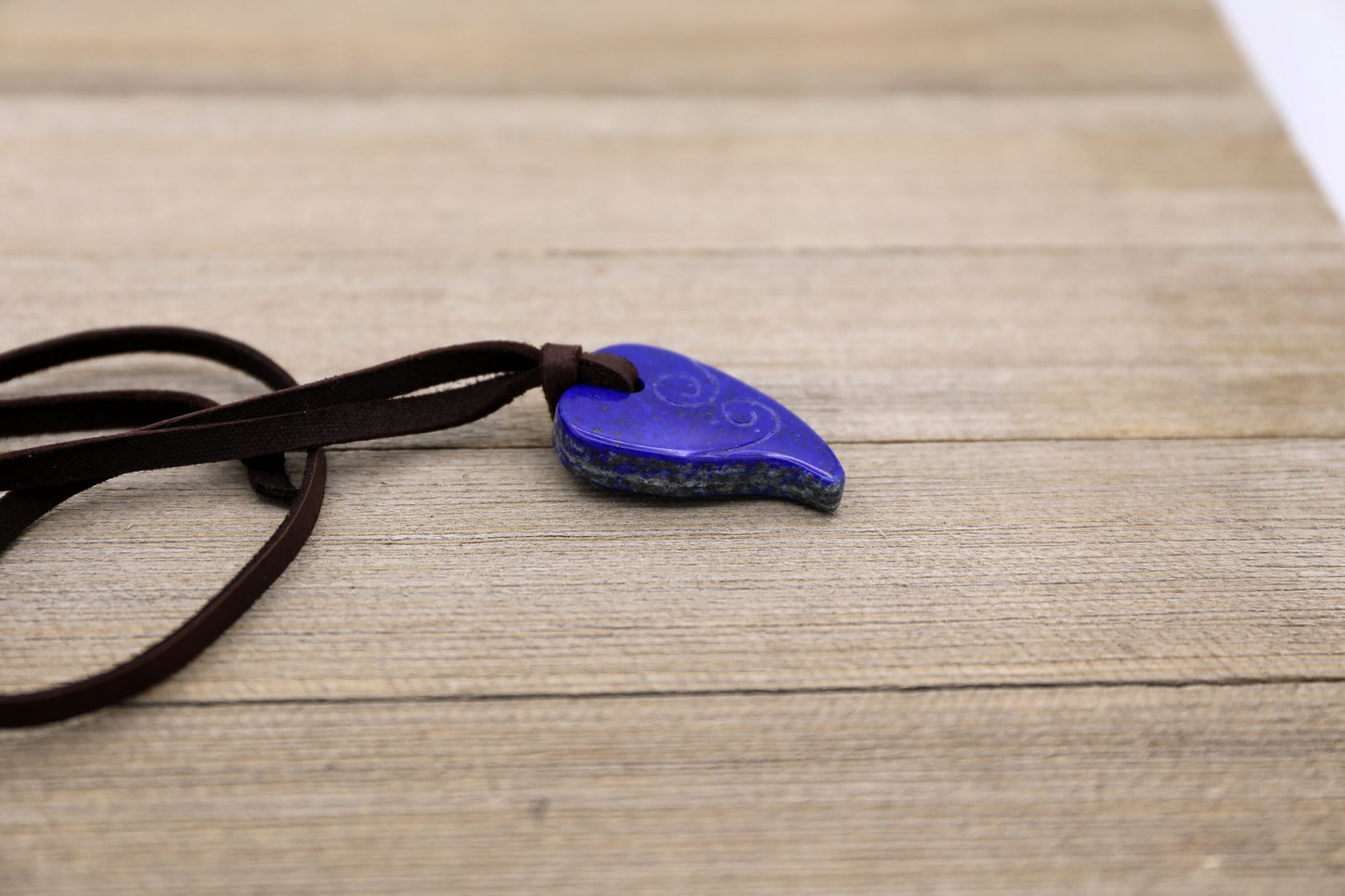 Lapis Lazuli Heart Necklace
