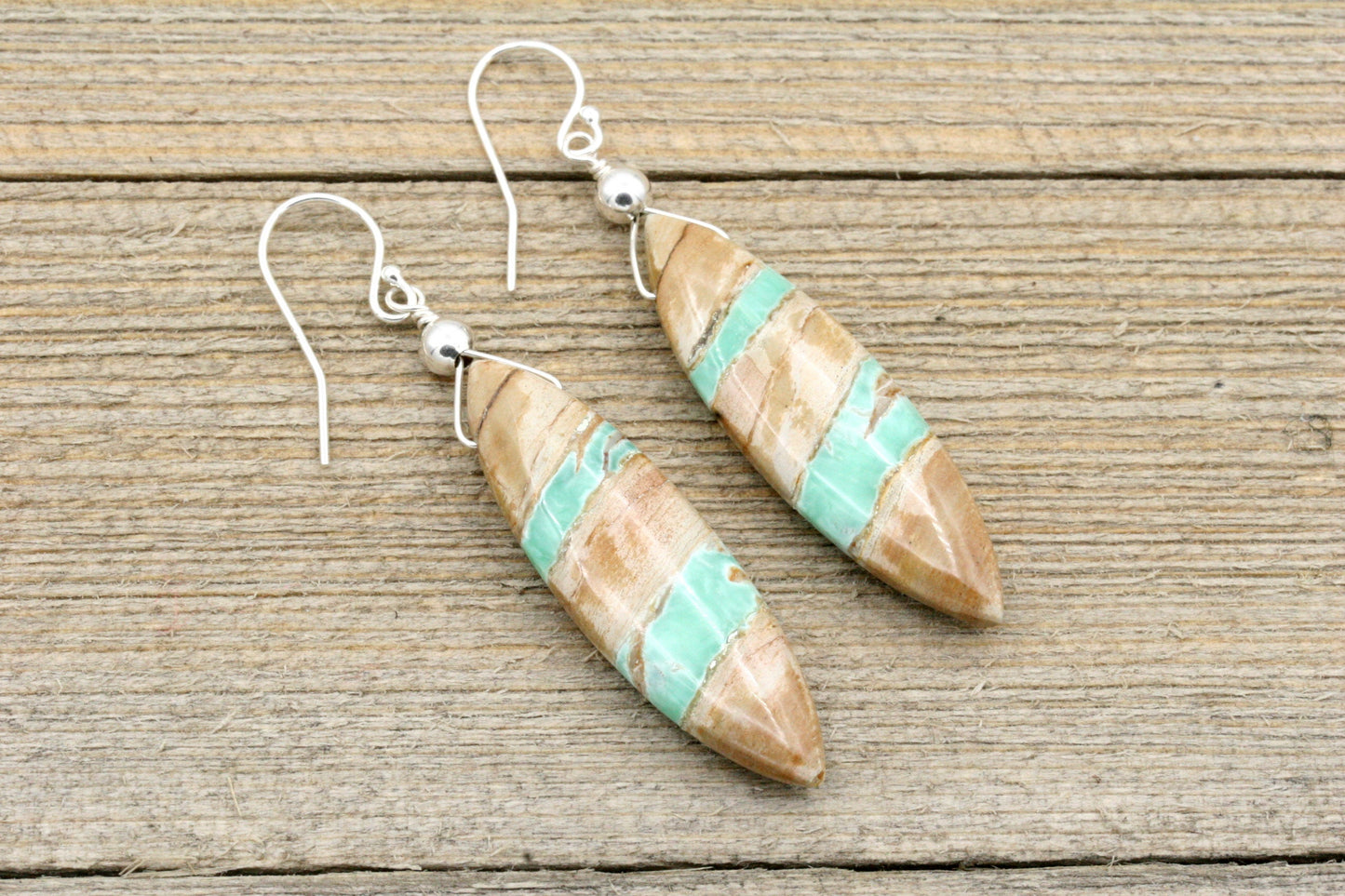 Variscite Earrings
